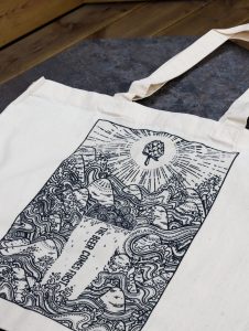 Oversized Ivory Tote Bag