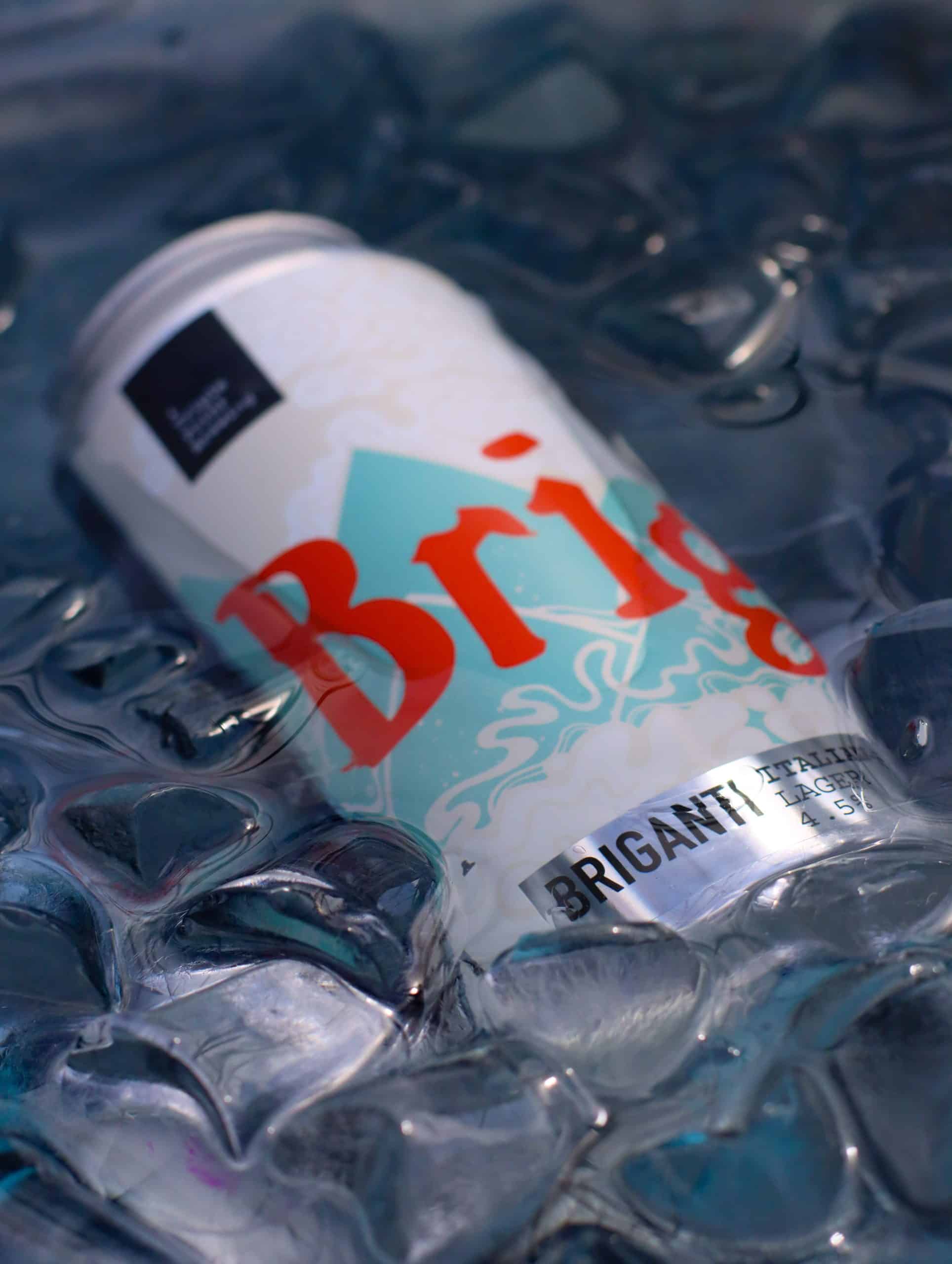 Briganti can in ice