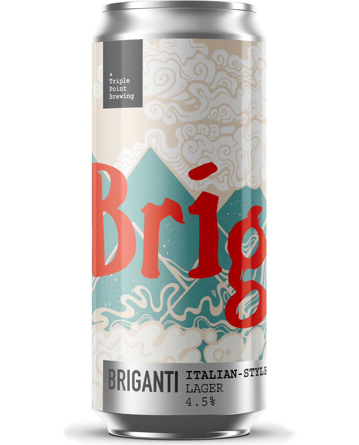 Briganti 440ml beer can