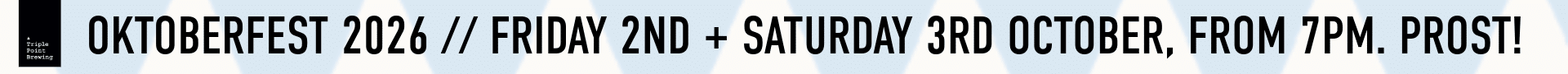 Taproom booking banner